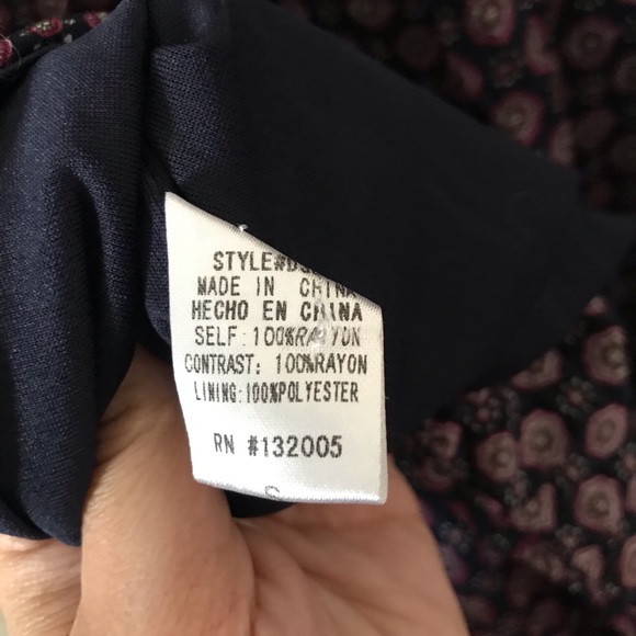 Entro boho multicolor print dress tunic small - Picture 8 of 9